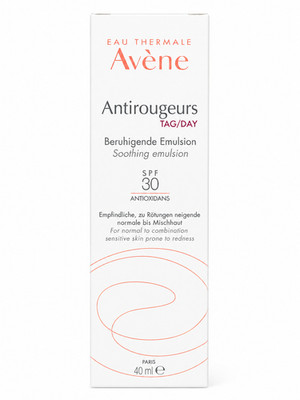 Avène Antirougeurs TAG/DAY SPF 30 Beruhigende Emulsion 40 ml