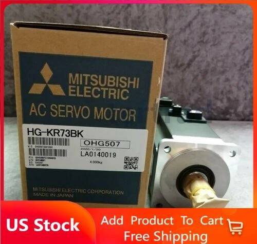 Mitsubishi HG-KR73BK Servo Motor 1PC New Fast Shipping HGKR73BK  US Free TAX