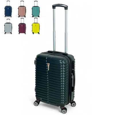 - SENZA MARCA//GENERICO - ORMI Valigia Espandibile 55x40x20 cm BAGAGLIO A MANO Cabina Trolley RYANAIR EASY JET
