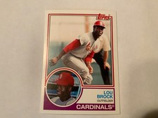 2015 Topps Archives  Lou Brock Card # 271