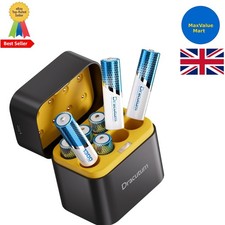 2000-Cycle AAA Lithium Rechargeable Batteries with Safety Fast Charging Case 45.99 per battery