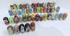Lot of 50 - 2005/2006 Kellogg's Cereal Disney Beanz Weebles COMPLETE SET