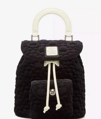 Loungefly Disney The Nightmare Before Christmas Quilted Bat Mini Backpack