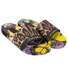 DOLCE & GABBANA x DJ KHALED Slides Sandals Butterfly Leopard Black Purple