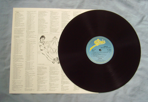 Michael Jackson - Thriller - 1982 EPIC (VG/VG+) - Picture 2 of 5