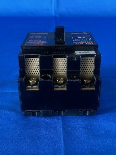 Fuji Electric Auto Breaker EA33 20A, 220V, 3 Pole, Used Tested - Picture 3 of 6