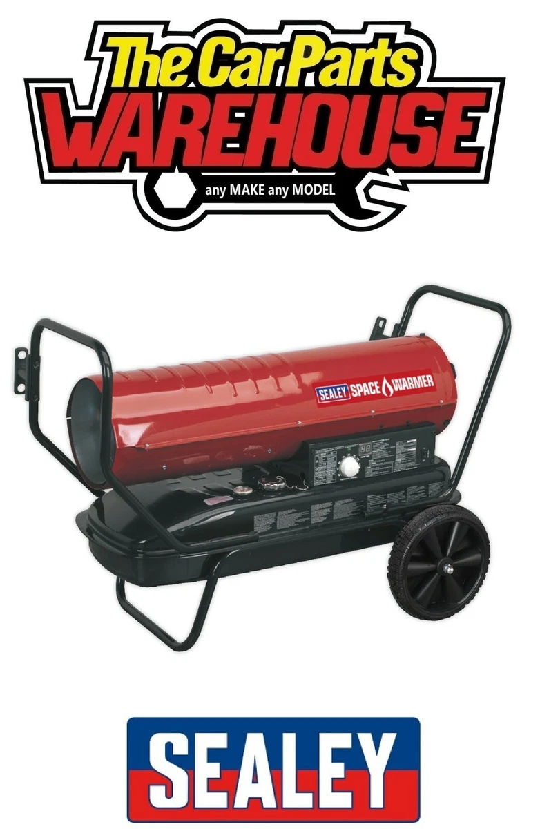 Sealey AB1008 Space Warmer Paraffin Kerosene Diesel Heater 100,000Btu/hr  Wheels 5051747339941 | eBay