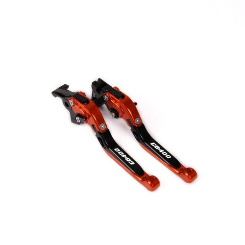 CNC Folding Extendable Brake Clutch Levers For 1998-2006 Honda VTR 250 - Foto 17 di 17