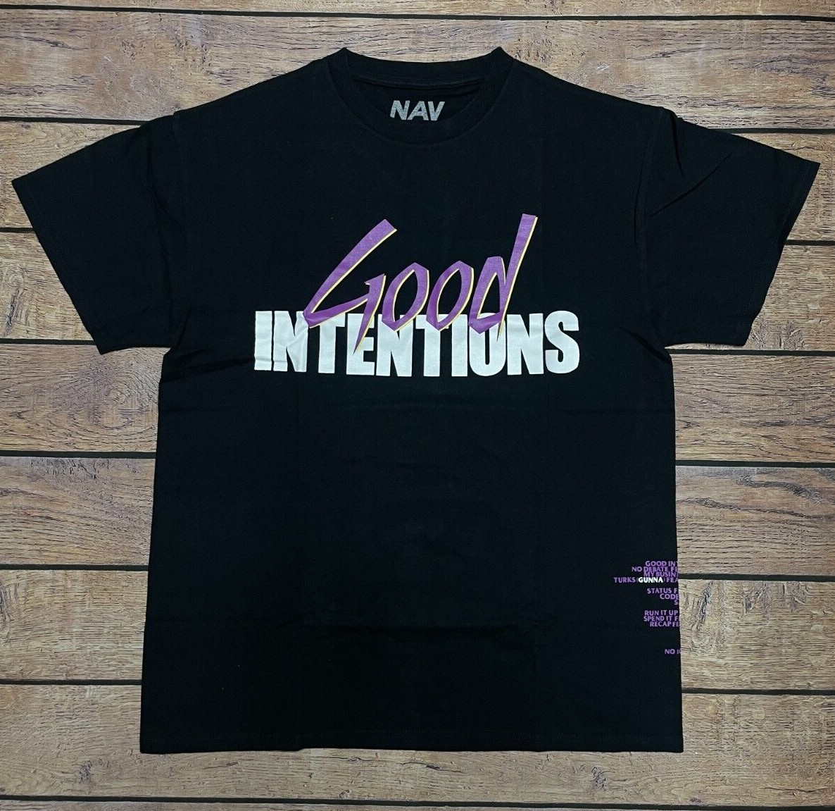 Tシャツ・カットソー Nav x Vlone Doves Tee White Black Purple ss 20 2020 Nav x Vlone Doves Tee White Black Purple ss 20 2020 (VLONE/T