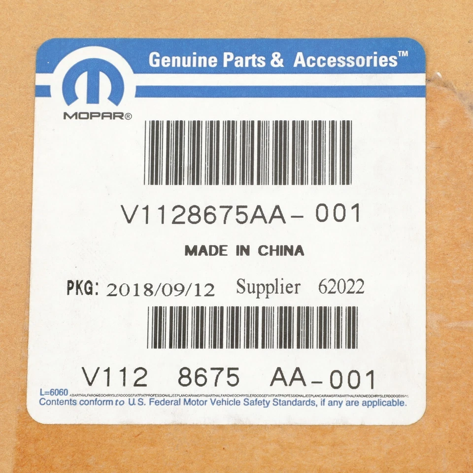 Manguera de freno genuina Mopar 94-01 Cherokee Grand Cherokee Wrangler V1128675AA Foto 4 de 4