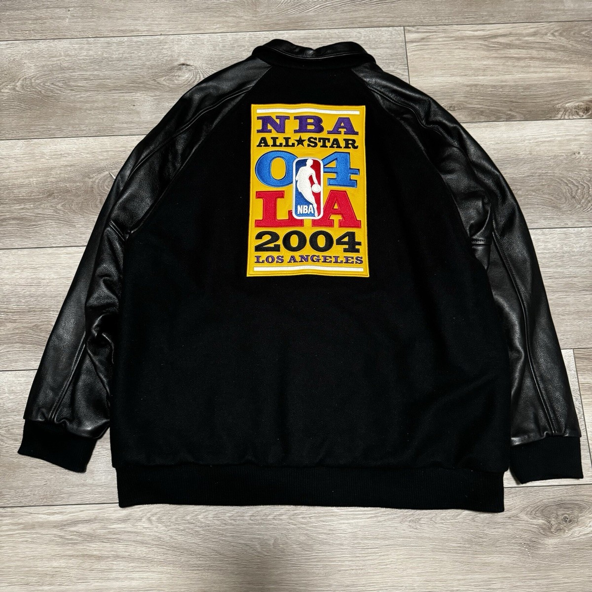 Vtg Nike NBA Los Angeles All Star Game 2004 Varsity Jacket Kobe