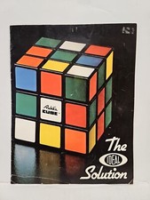 Rubik's Cube The Ideal Solution,Ideal Toy Corporation 1981,Puzzle