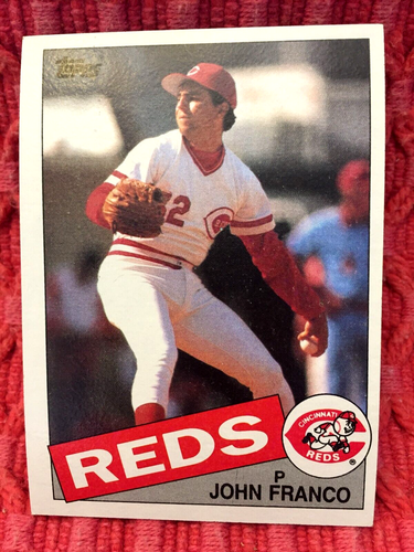 Cincinnati Reds #417 John Franco MLB Vintage Baseball Card Ships Free ...