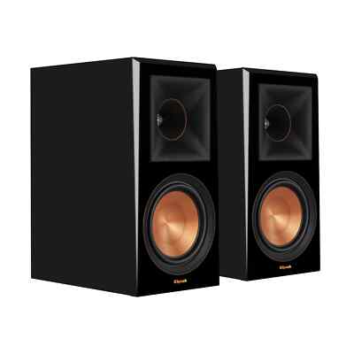 Klipsch RP-600M Bookshelf Speakers (Pair) (Piano Black) BNIB