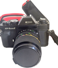 Ricoh KR 5 Super II Camera with Lens and Carrying Case