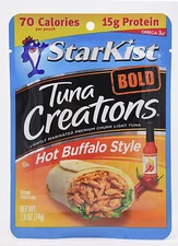 50 StarKist Tuna Creations Hot Buffalo Style Flavor Single Serve 2.6-Ounce Pouch