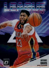 2018-19 Donruss Optic League Leaders Purple #5 Anthony Davis NO Pelicans