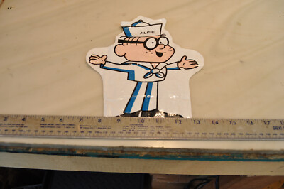 Vtg 1970s Alfie Captain Crunch Plastic Baggie Hand Puppet Mascot Cereal Toy see