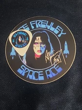 Space Ace Sticker And Guitar Pick Kiss Ace Frehley Round Novelty Rock N Roll 