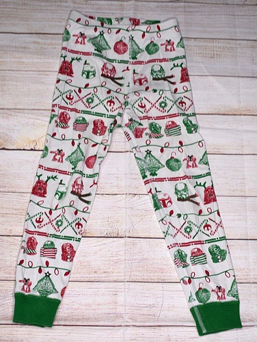 Hanna Andersson Star Wars Kids Green Red Christmas Holiday PJ's 2Pc 110cm 5 US - Picture 6 of 9
