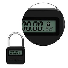 Smart Timer Lock LCD Display Waterproof USB R...