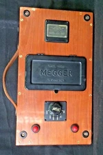 VTG  J G Biddle Co MEGGER Series 1 INSULATION TESTER Meter Voltage 2500 ENGLAND