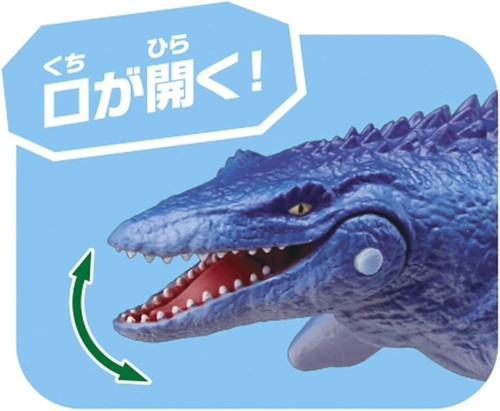 Figurine animal flottant Takara Tomy Ania Mosasaurus AL-07 monde jurassique - Photo 5/8
