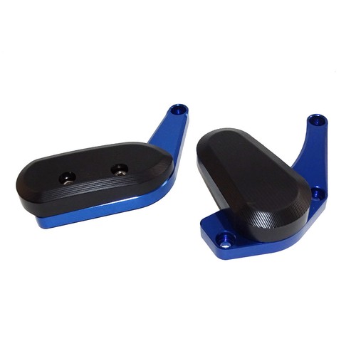 Blue Engine Guard Crash Pad Sliders Protector For SUZUKI GSXR 1000 K9 2009-2016 - Picture 6 of 7
