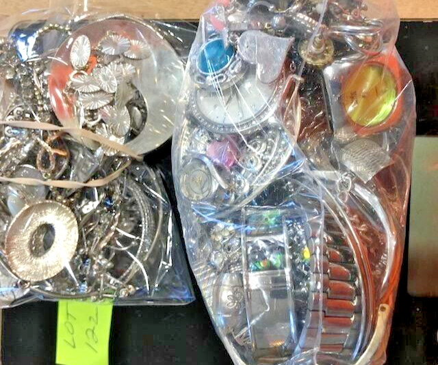 1 Pound Bag of beads- for  jewelry- loose, scrap, mix pieces-#FR45 View 2