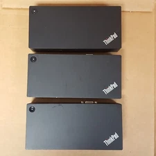 Lot of 3- Lenovo ThinkPad USB-C DK1633 Docking Station (No Adapter) USED