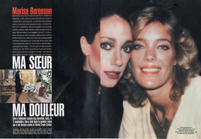 Clipping Presseschnitt 2001 Marisa Berenson (6 Seiten)