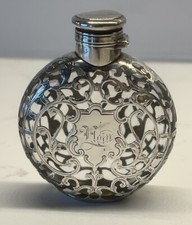 ボトルタグ　ゴーハム社　アンティーク Gorham Antique US Sterling Silver Bottles, Decanters & Flasks for