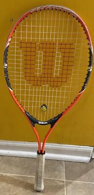 Wilson 25 Federer Tennis Racquet Orange
