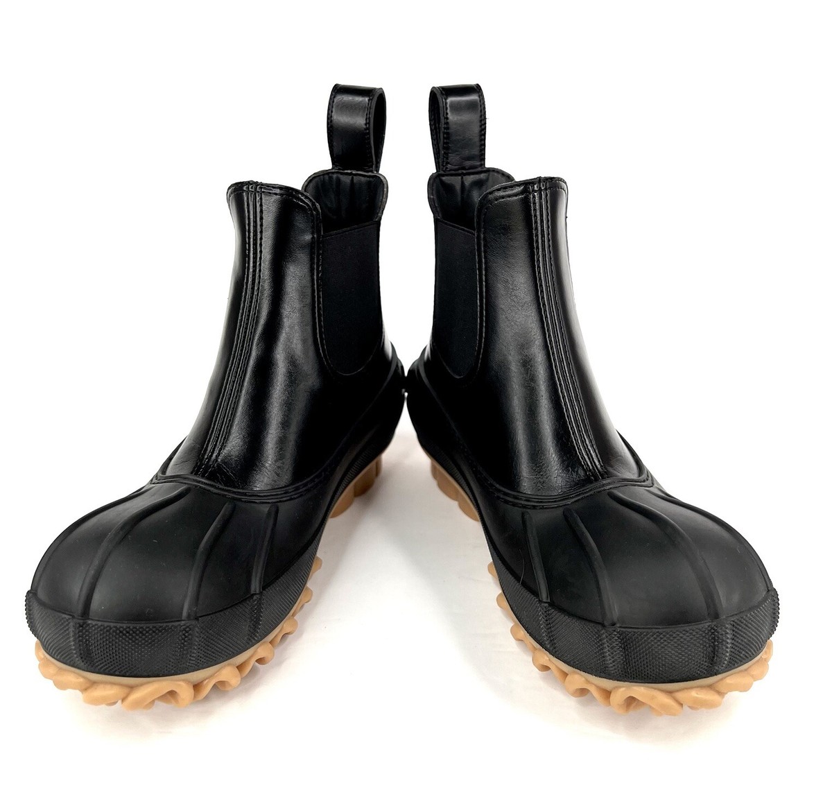 ショートブーツ・ブーティ Stella McCartney CHELSEA DUCK CITY BOOTS (800424_N01311000) STELLA MCCARTNEY Duck City Faux-Leather Chelsea Boots | endource