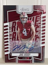 🔥 2023 Panini Absolute Jake Moody RC #188 Rookie Auto San Francisco 49ers 🔥