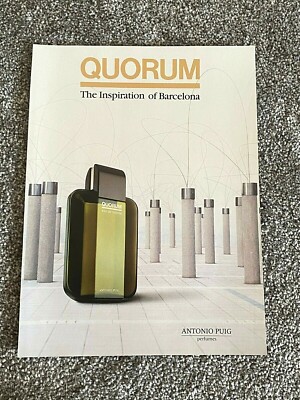 Original 1992 Magazine Advert Art Picture Quorum Antonio Puig Barcelona Ad 90s