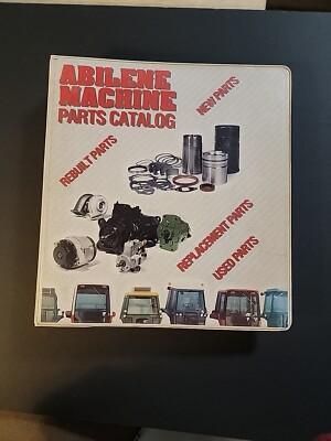 #ad ABILENE MACHINE PARTS CATALOG $194.03