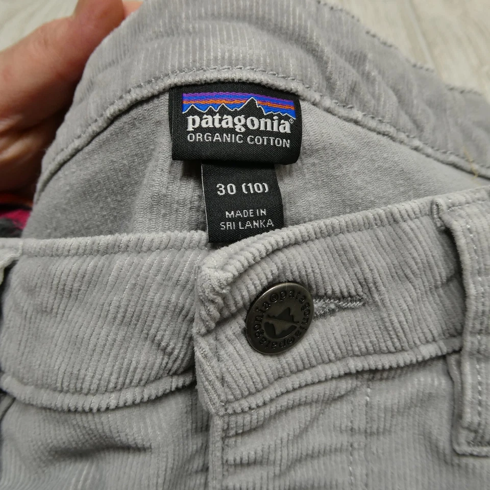 Pantalones de pana de algodón orgánico Patagonia para mujer talla 10 (30) desgastados Foto 2 de 4
