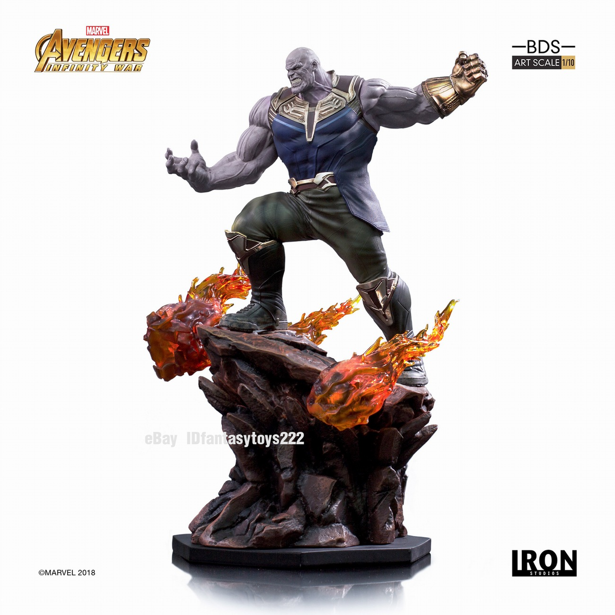 IRON STUDIOS 1/10 Thanos Avengers: Infinity War Action Figure IN