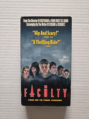 ●THE FAQULTEE The Faculty (VHS, 1999, Rare, Blockbuster) 786936091557| eBay