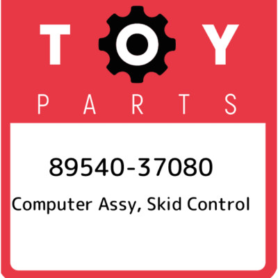 89540-37080 Toyota Computer assy, skid control 8954037080, New Genuine OEM Part