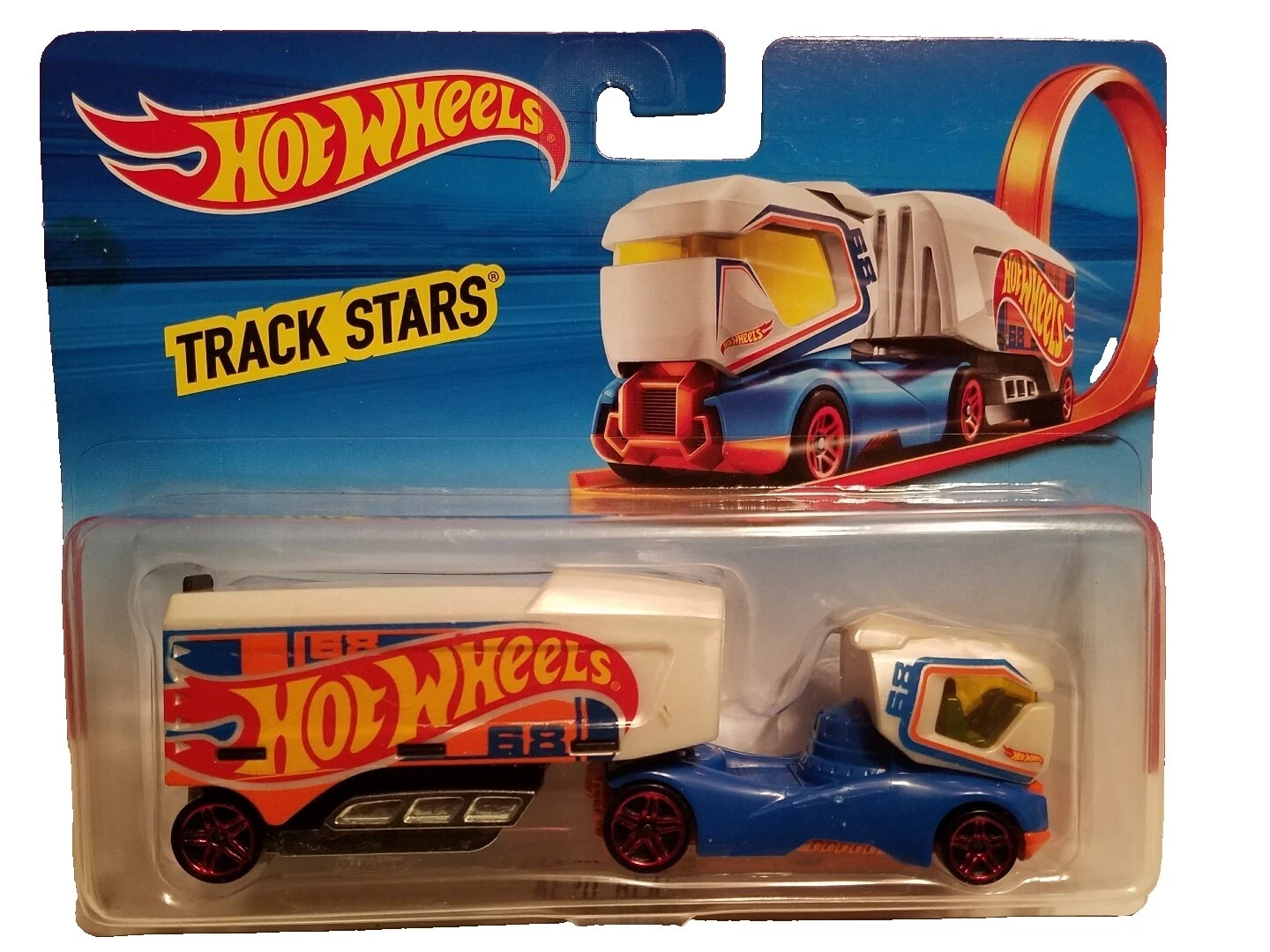 Литые модели автомобилей, грузовиков и фургонов Hot Wheels Track Stars масштаб 1:64
