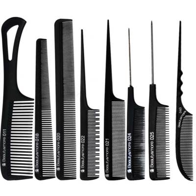Carbon Haar- & Bartkamm B&M Collection,