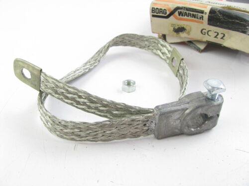 BWD GC22 Universal Braided Top Post Battery Ground Cable, 2 Gauge 19" - Afbeelding 1 van 2
