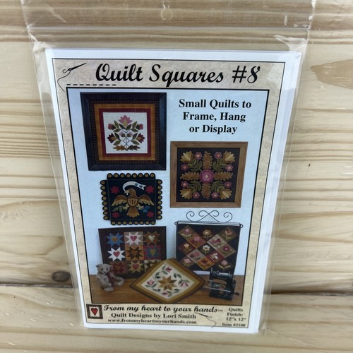 Menge 10 Quilt-Muster Diagramme Nähen Blockhaus Zahnrad Frühling Herbst Mütter - Bild 2 von 21