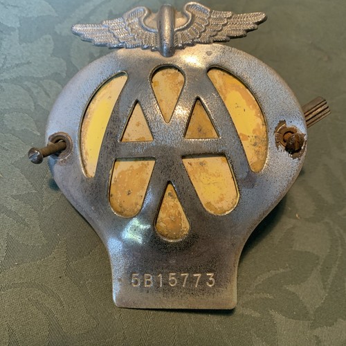 Vintage AA Auto Abzeichen