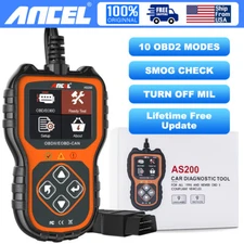 Automotive Code Reader OBD2 Scanner Check Engine Light Fault MIL Diagnostic Tool