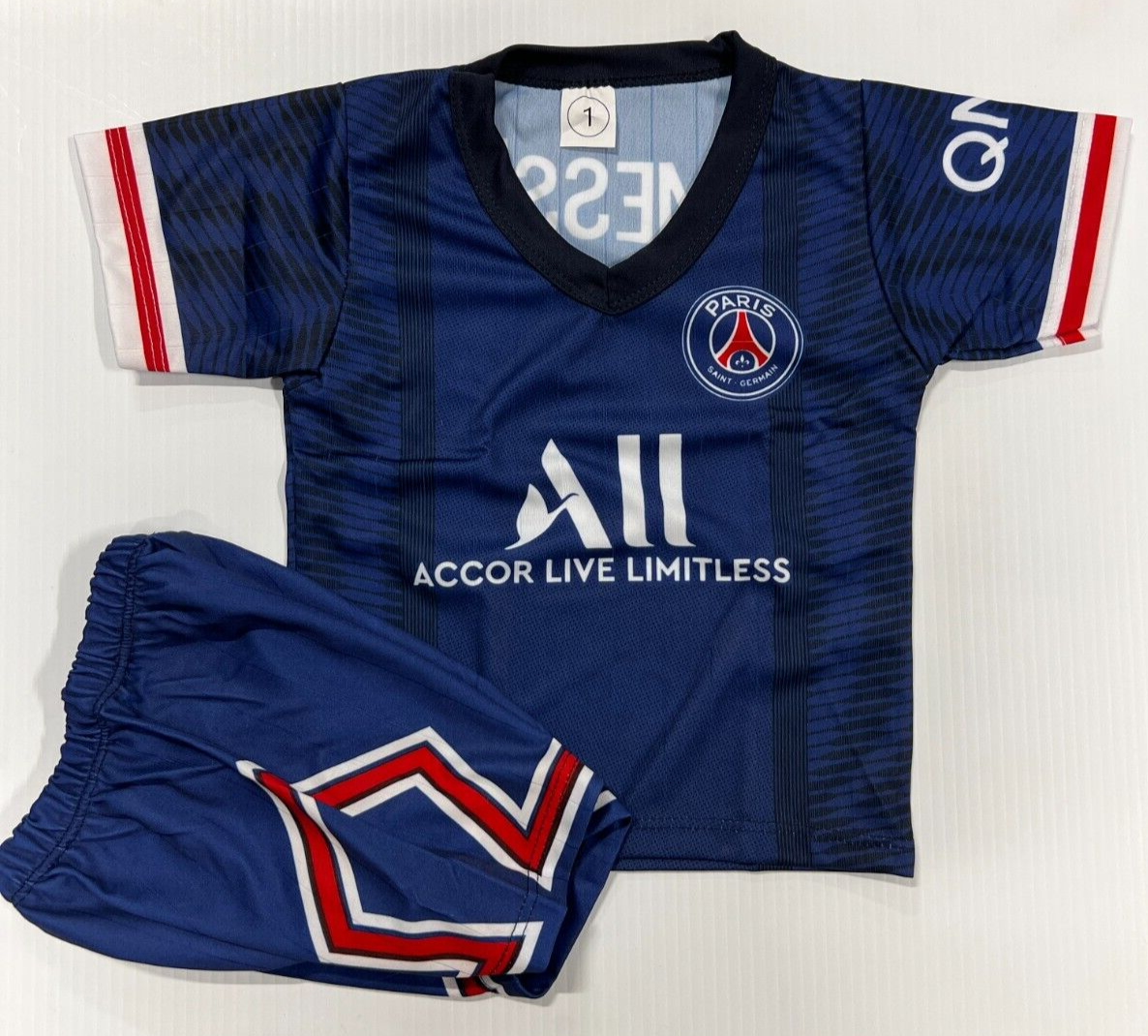 PSG youth navy jersey Messi #30 Paris Home 22/23 Soccer Baby 12