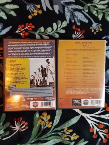 THE TEMPTATIONS GET READY/THE SUPREMES REFLECTIONS DVD/1964-1969 PROFORMANCES - Picture 2 of 4