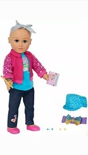 New My Life As A Cancer Survivor 18 inch Doll 9 Piece Set Posable NEW